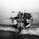 Xavier Miserachs. "Lloret, 1965". Sortida al mar d’una embarcació de pesca